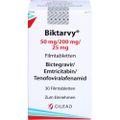 BIKTARVY 50 mg/200 mg/25 mg Filmtabletten