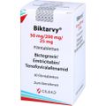 BIKTARVY 50 mg/200 mg/25 mg Filmtabletten