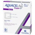 AQUACEL Ag Foam adhäsiv 8x8 cm Verband