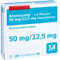 ATENOCOMP-1A Pharma 50 mg/12,5 mg Filmtabletten