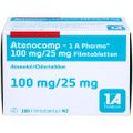 ATENOCOMP-1A Pharma 100 mg/25 mg Filmtabletten