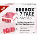 ANABOX Compact 7 Tage Wochendosierer pink/weiß