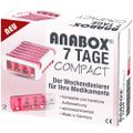 ANABOX Compact 7 Tage Wochendosierer pink/weiß