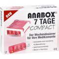 ANABOX Compact 7 Tage Wochendosierer pink/weiß