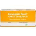 ENOXAPARIN Becat 4.000 I.E. 40mg/0,4ml ILO FS+Si.S