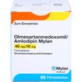 OLMESARTANMEDOXOMIL/Amlodipin Mylan 40 mg/10 mg