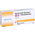 VARDENAFIL Zentiva 20 mg Filmtabletten