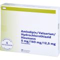 AMLODIPIN/Valsartan/HCT Heumann 5/160/12,5mg FTA