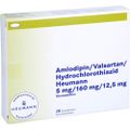 AMLODIPIN/Valsartan/HCT Heumann 5/160/12,5mg FTA