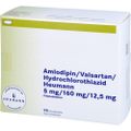 AMLODIPIN/Valsartan/HCT Heumann 5/160/12,5mg FTA