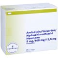 AMLODIPIN/Valsartan/HCT Heumann 5/160/12,5mg FTA