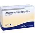 ATOMOXETIN beta 18 mg Hartkapseln