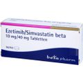 EZETIMIB/Simvastatin beta 10 mg/40 mg Tabletten