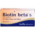 BIOTIN BETA 5 Tabletten