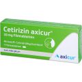 CETIRIZIN axicur 10 mg Filmtabletten