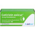 CETIRIZIN axicur 10 mg Filmtabletten