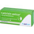 CETIRIZIN axicur 10 mg Filmtabletten