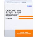 COSOPT sine 20 mg/ml + 5 mg/ml Augentropfen Lösung