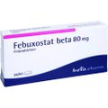 FEBUXOSTAT beta 80 mg Filmtabletten