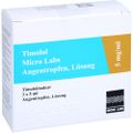 TIMOLOL Micro Labs 5 mg/ml Augentropfen Lösung