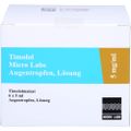 TIMOLOL Micro Labs 5 mg/ml Augentropfen Lösung