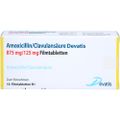 AMOXICILLIN/Clavulansäure Devatis 875mg/125mg FTA