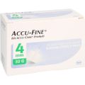 ACCU FINE sterile Nadeln f.Insulinpens 4 mm 32 G