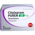 CITALOPRAM PUREN 20 mg Filmtabletten