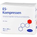 ES-KOMPRESSEN unsteril 10x20 cm 12fach