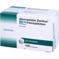 ATORVASTATIN Zentiva 80 mg Filmtabletten