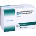 ATORVASTATIN Zentiva 80 mg Filmtabletten