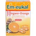 EM-EUKAL Bonbons Ingwer Orange zuckerfrei Box