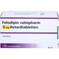 FELODIPIN-ratiopharm 5 mg Retardtabletten