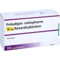 FELODIPIN-ratiopharm 5 mg Retardtabletten