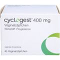 CYCLOGEST 400 mg Vaginalzäpfchen