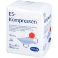 ES-KOMPRESSEN unsteril 10x10 cm 8fach