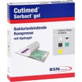 CUTIMED Sorbact Gel Kompressen 7,5x7,5 cm