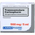 TRANEXAMSÄURE Carinopharm 100 mg/ml Inj./Inf.-L.