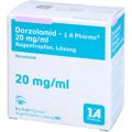 DORZOLAMID-1A Pharma 20 mg/ml Augentropfen Lösung