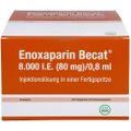 ENOXAPARIN Becat 8.000 I.E. 80mg/0,8ml ILO FS+Si.S