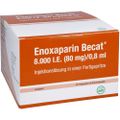 ENOXAPARIN Becat 8.000 I.E. 80mg/0,8ml ILO FS+Si.S