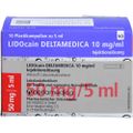 LIDOCAIN DELTAMEDICA 10 mg/ml Inj.-Lsg.Plastikamp.