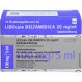 LIDOCAIN DELTAMEDICA 20 mg/ml Inj.-Lsg.Plastikamp.