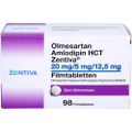 OLMESARTAN Amlodipin HCT Zentiva 20/5/12,5 mg FTA