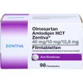 OLMESARTAN Amlodipin HCT Zentiva 40/10/12,5 mg FTA