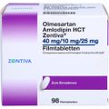 OLMESARTAN Amlodipin HCT Zentiva 40/10/25 mg FTA