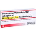 OLMESARTAN/Amlodipin/HCT-ratio 20/5/12,5 mg FTA