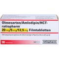 OLMESARTAN/Amlodipin/HCT-ratio 20/5/12,5 mg FTA