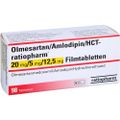 OLMESARTAN/Amlodipin/HCT-ratio 20/5/12,5 mg FTA