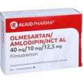 OLMESARTAN/Amlodipin/HCT AL 40 mg/10mg/12,5 mg FTA